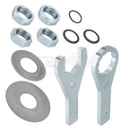 Set of 2 Rear Axle Nut Wrench Tool & Washer for Honda TRX420 (2007–2013)