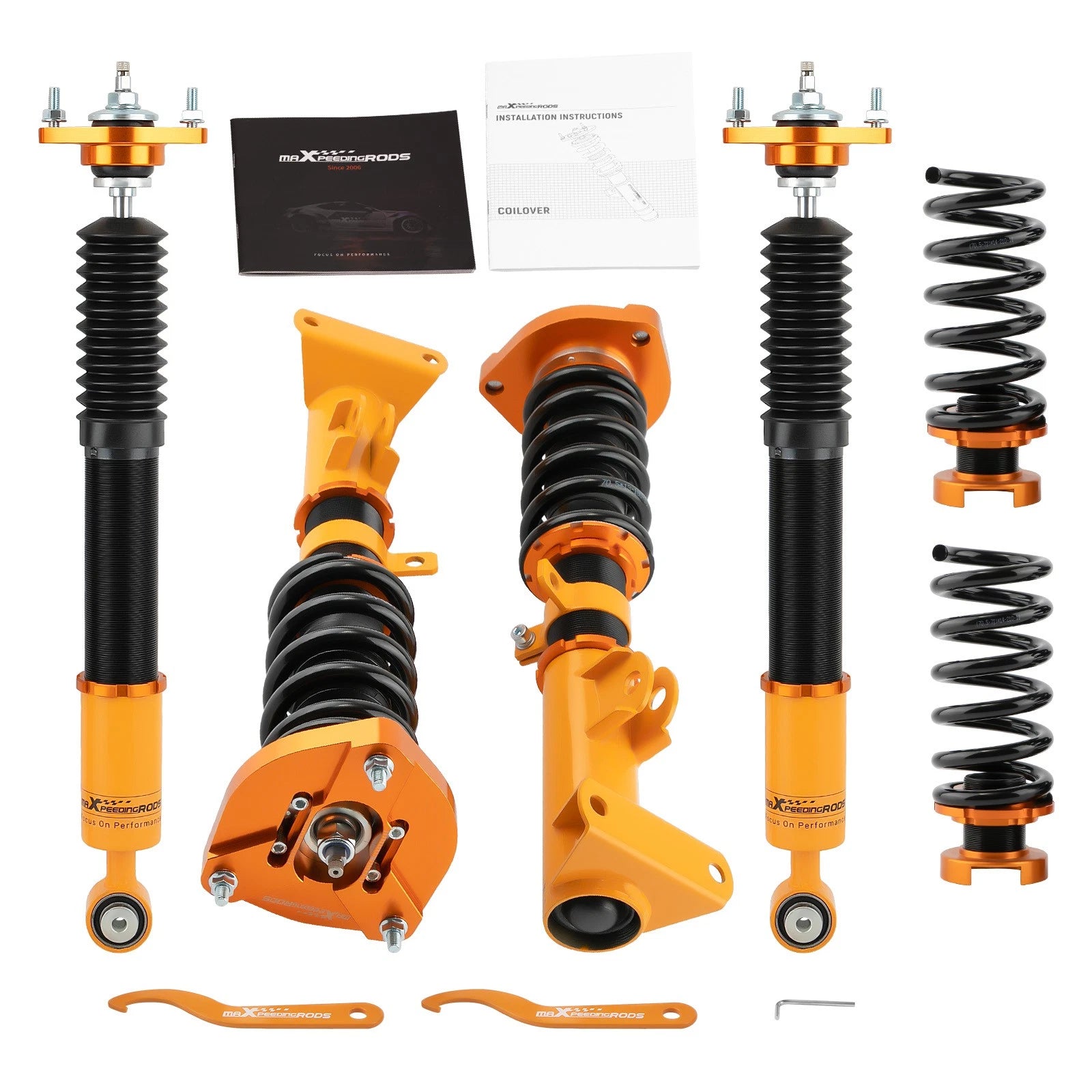 Coilovers 24 Way Suspension Kit for Mercedes-Benz C-Class W204 C250 RWD (2008–2014)