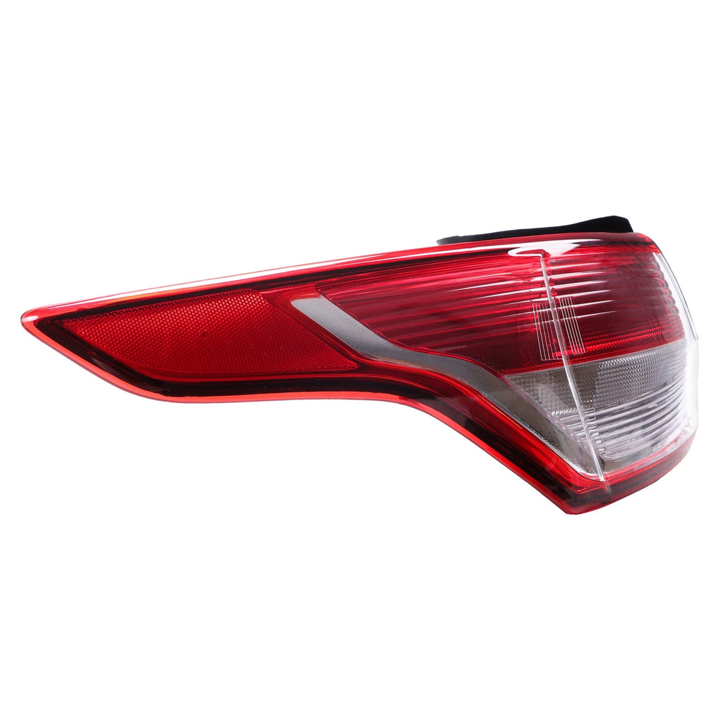 Tail Light for Ford Escape (2013–2016) Left Halogen Black Red Lens