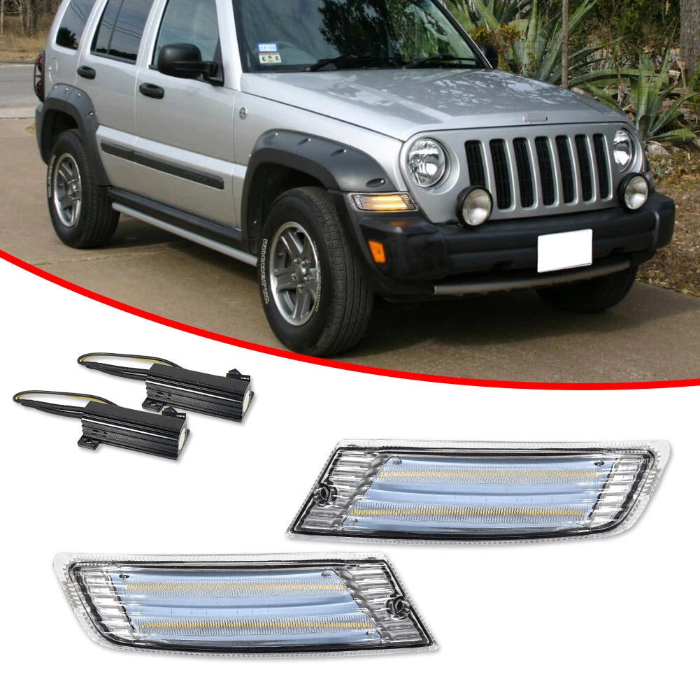 LED Front Bumper Signal Light for Jeep Liberty (2005–2007)