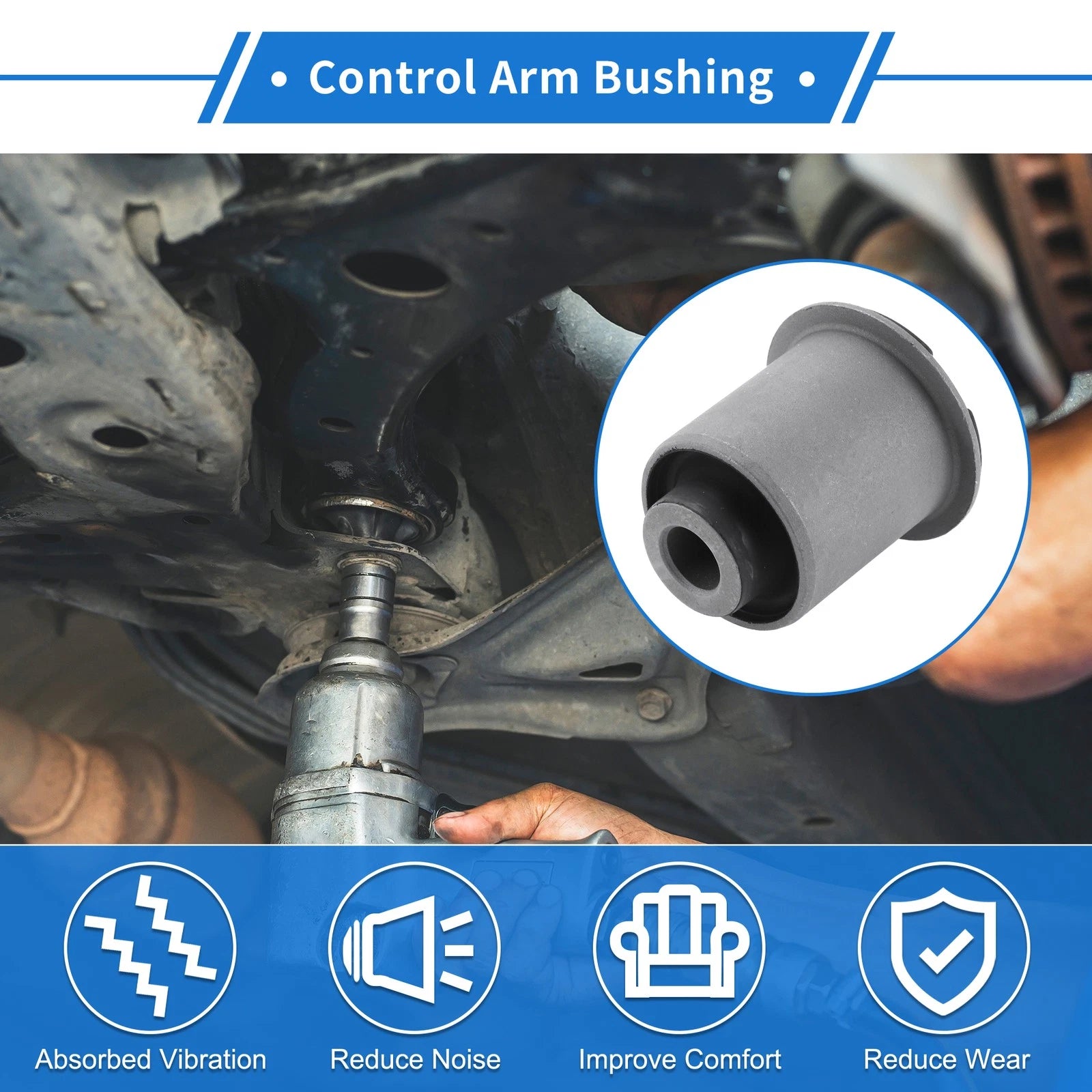 Front Lower Control Arm Bushing No. 54551-2H000 for Hyundai Elantra (2007–2012)