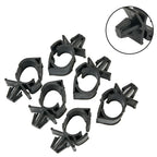 Set of 10 Wire Harness Fasteners for Universal Automotive Use