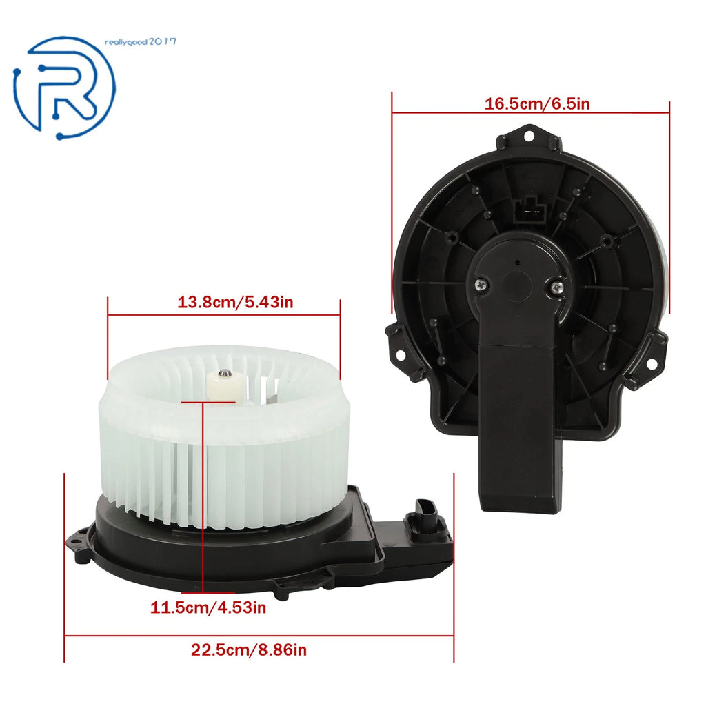 Blower Motor w/Fan Cage 79310T5RA01 for Honda Fit (2015–2020)