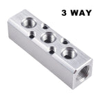 Manifold Blocks for - Threaded Aluminum, Anti-Oxidation