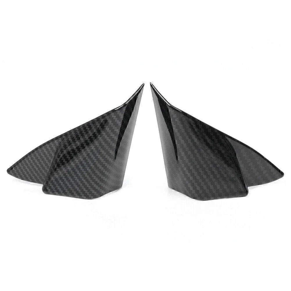 Carbon Fiber Interior Front Triangle Frame Covers for Toyota Camry (2018-2023)