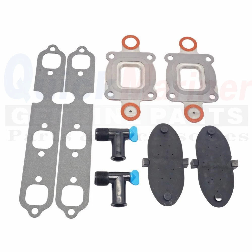 Exhaust Manifold Kit for MerCruiser GM V6 (14358T, 32-14358, 44348)