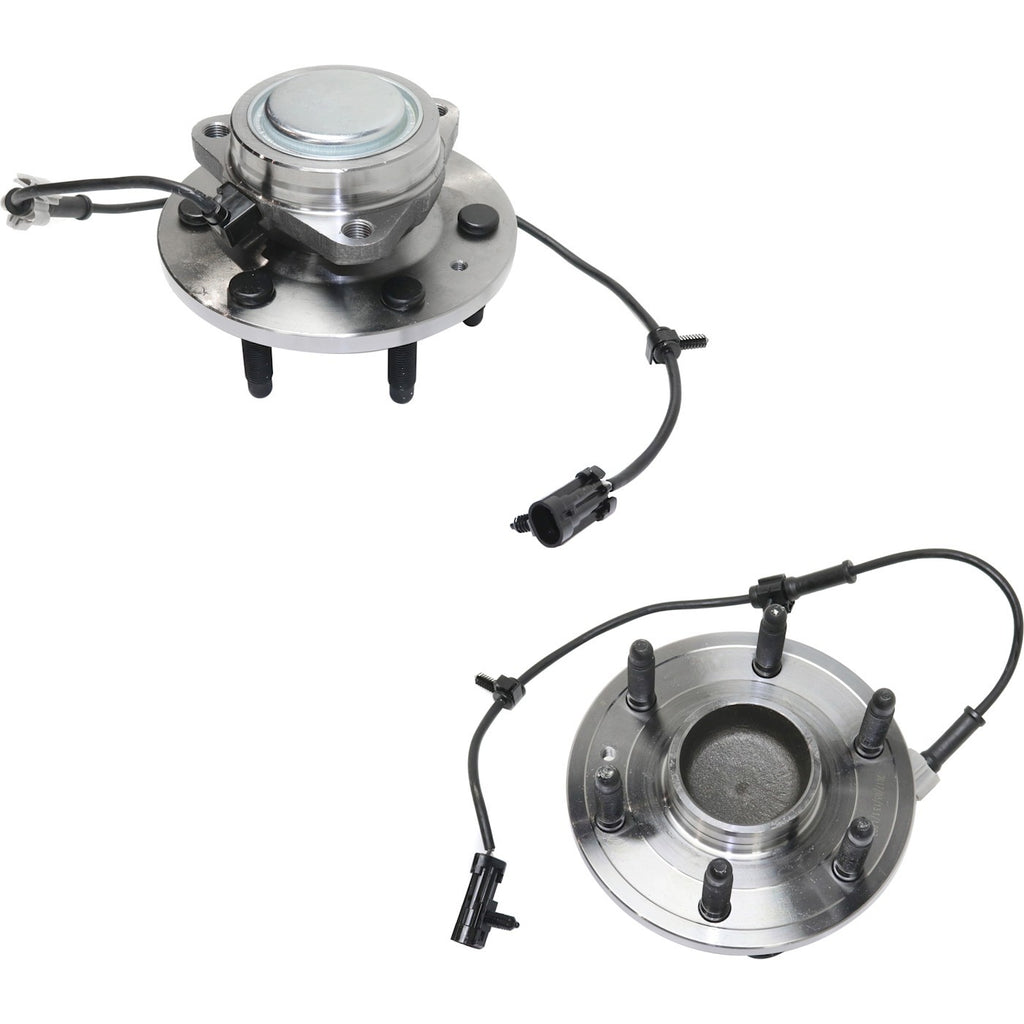 Wheel Hubs for Chevrolet Silverado 1500 (2005–2006) Front LH RH 6-Lug