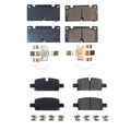 PowerStop Z17 Low-Dust Ceramic Disc Brake Pad Kit for GMC Canyon Colorado (2015–2023)