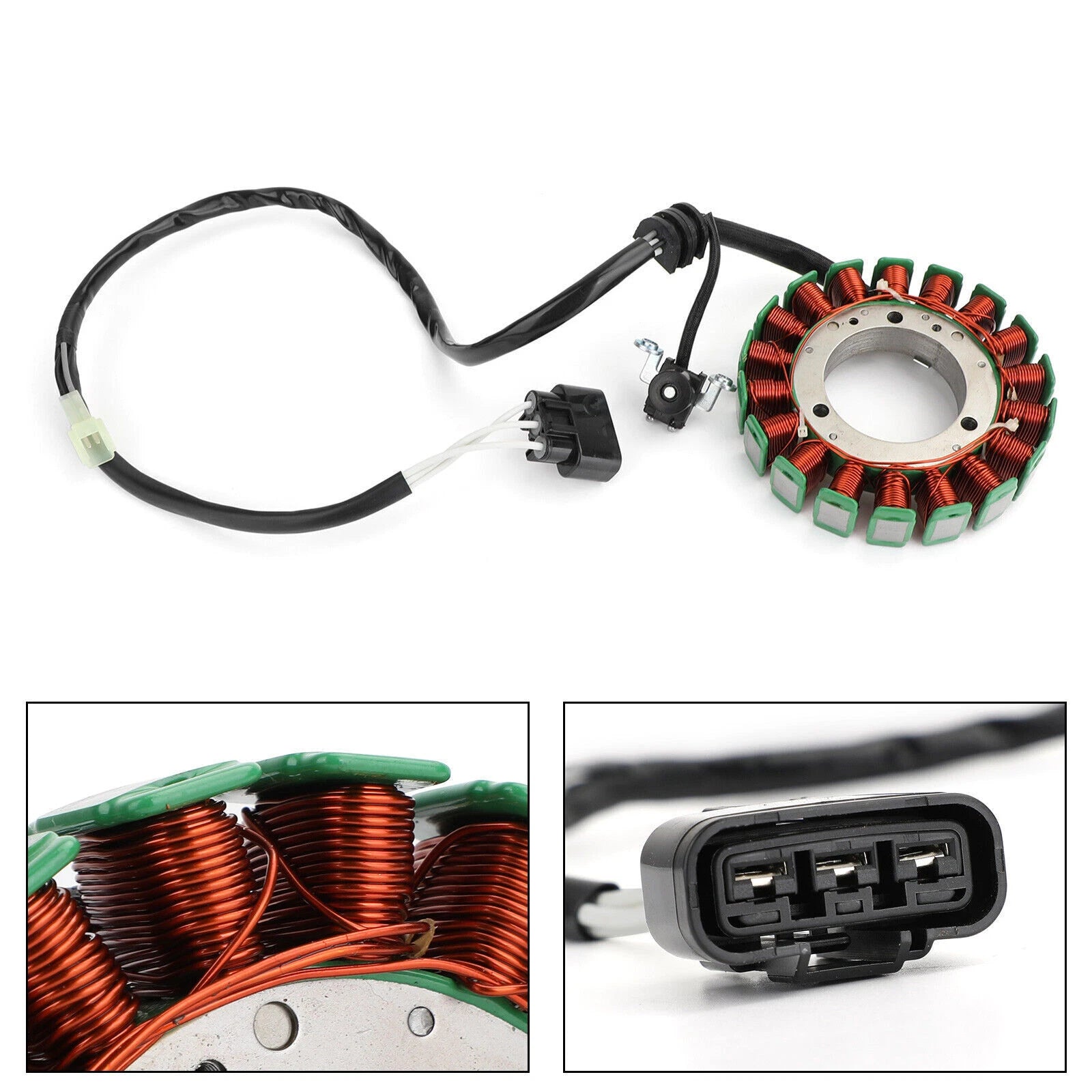Generator Stator for Yamaha XVS1300 V-Star / Midnight Star (2010–2017) 3D8-81410-10 T9