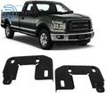 Front Bumper Bracket Set for Ford F-150 (2015–2020) Black Steel