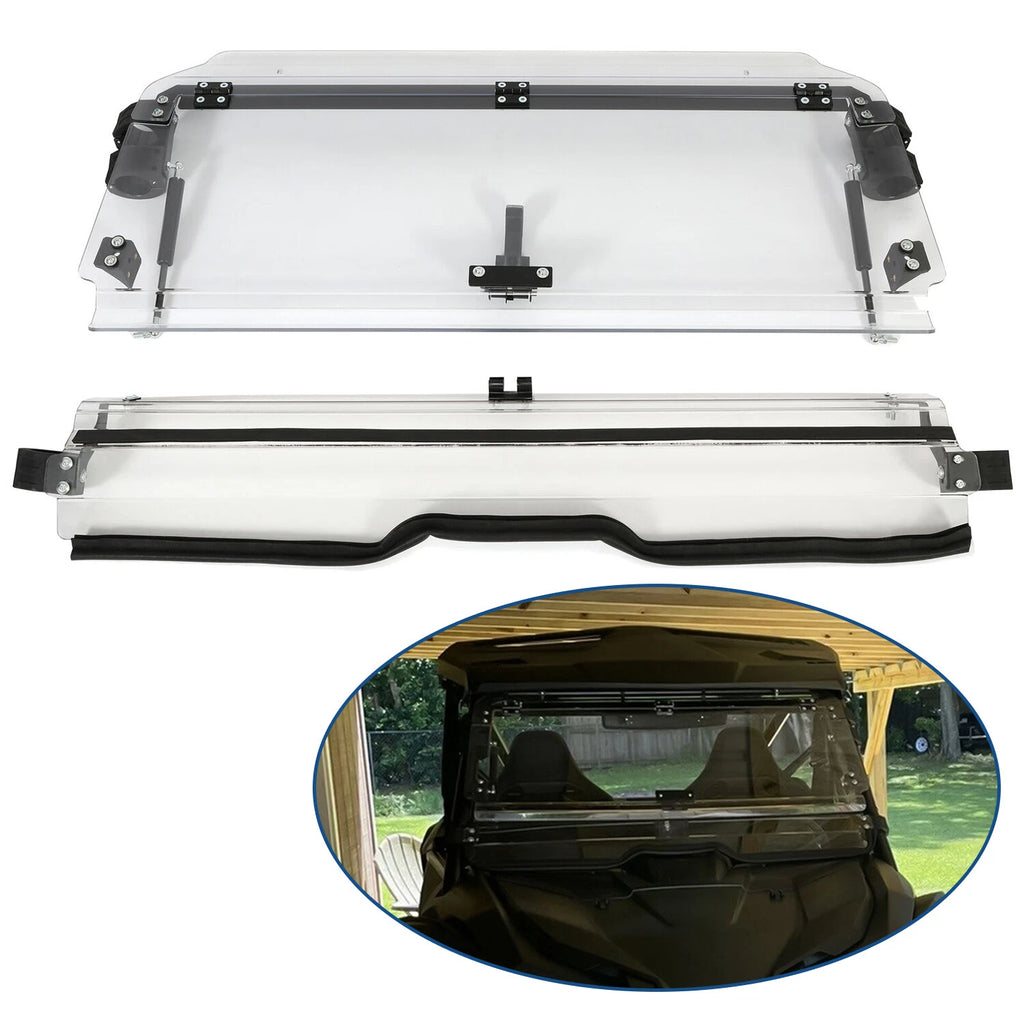 Flip Windshield Scratch Resistant for Honda Talon 1000R/X 1000X-4 (2019–2026)