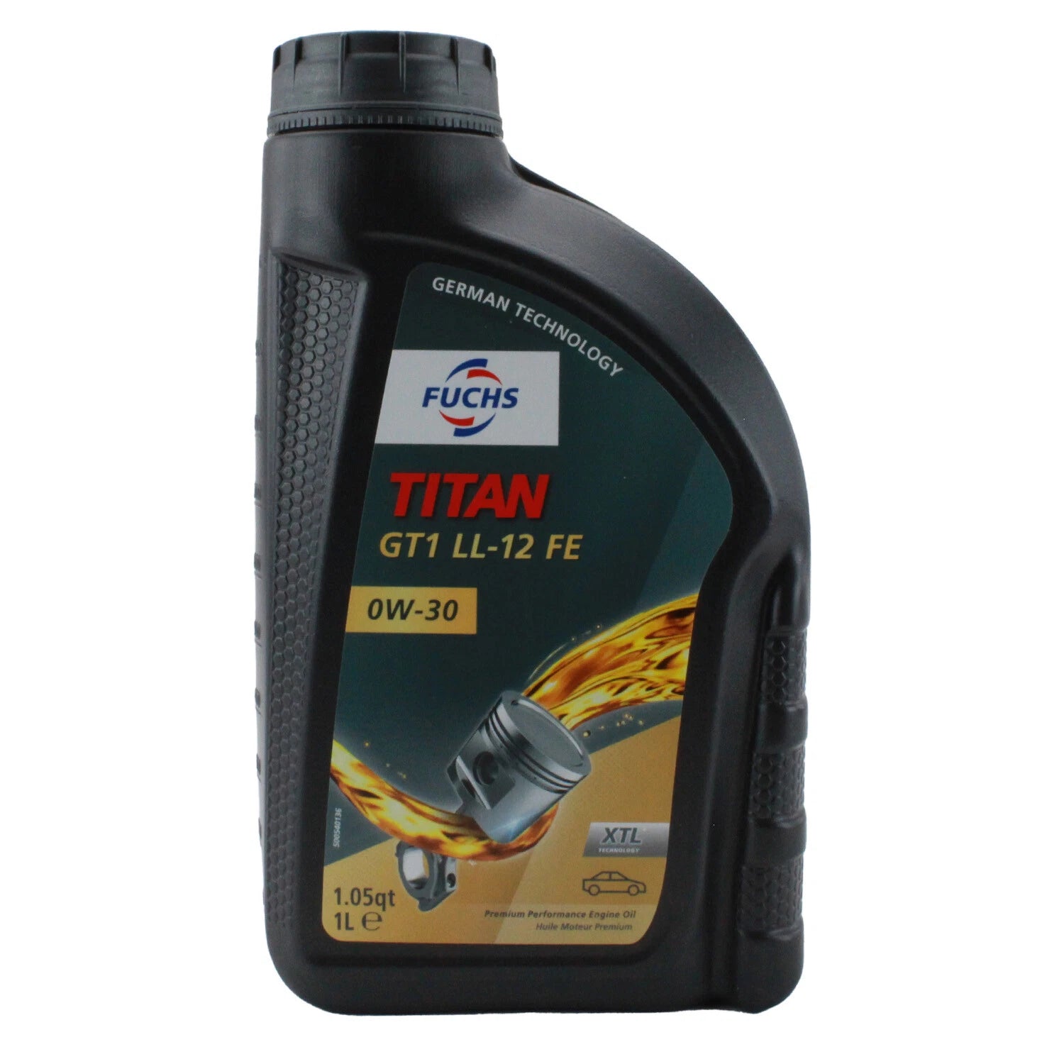 2X Fuchs TITAN GT1 LL-12 FE SAE 0W-30 Engine Oil for (800360908)