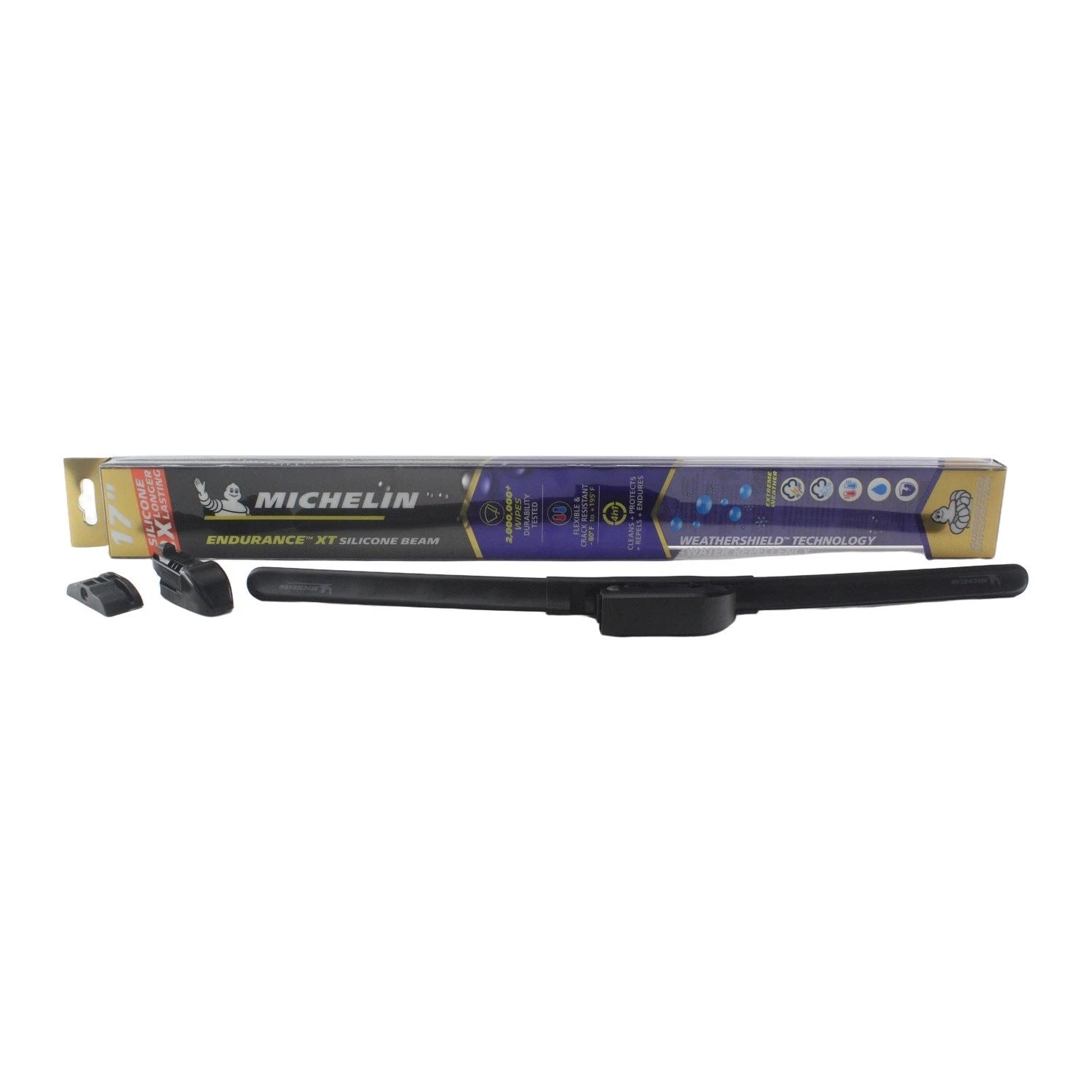 Set of 2 Michelin Endurance XT Beam 17" Wiper Blades for All-Weather
