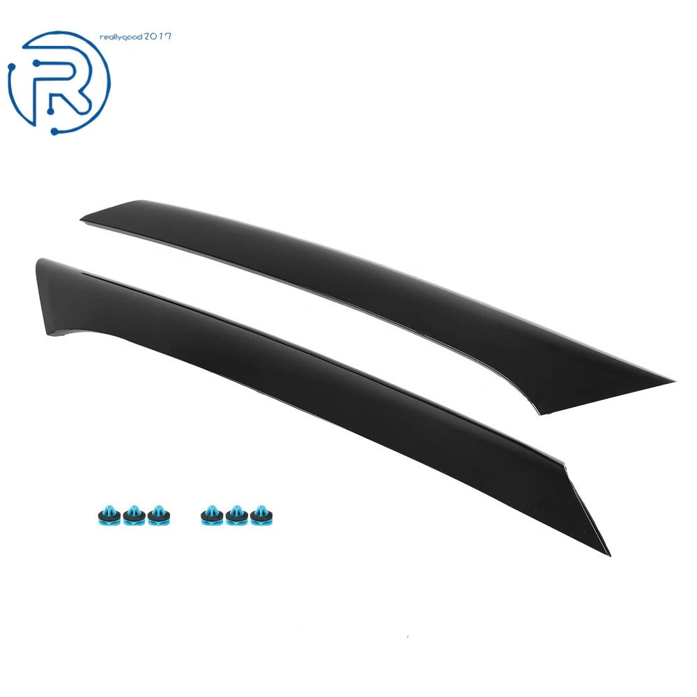 Set of 2 Clip-On Windshield Trim for Ford Flex (2009–2018)