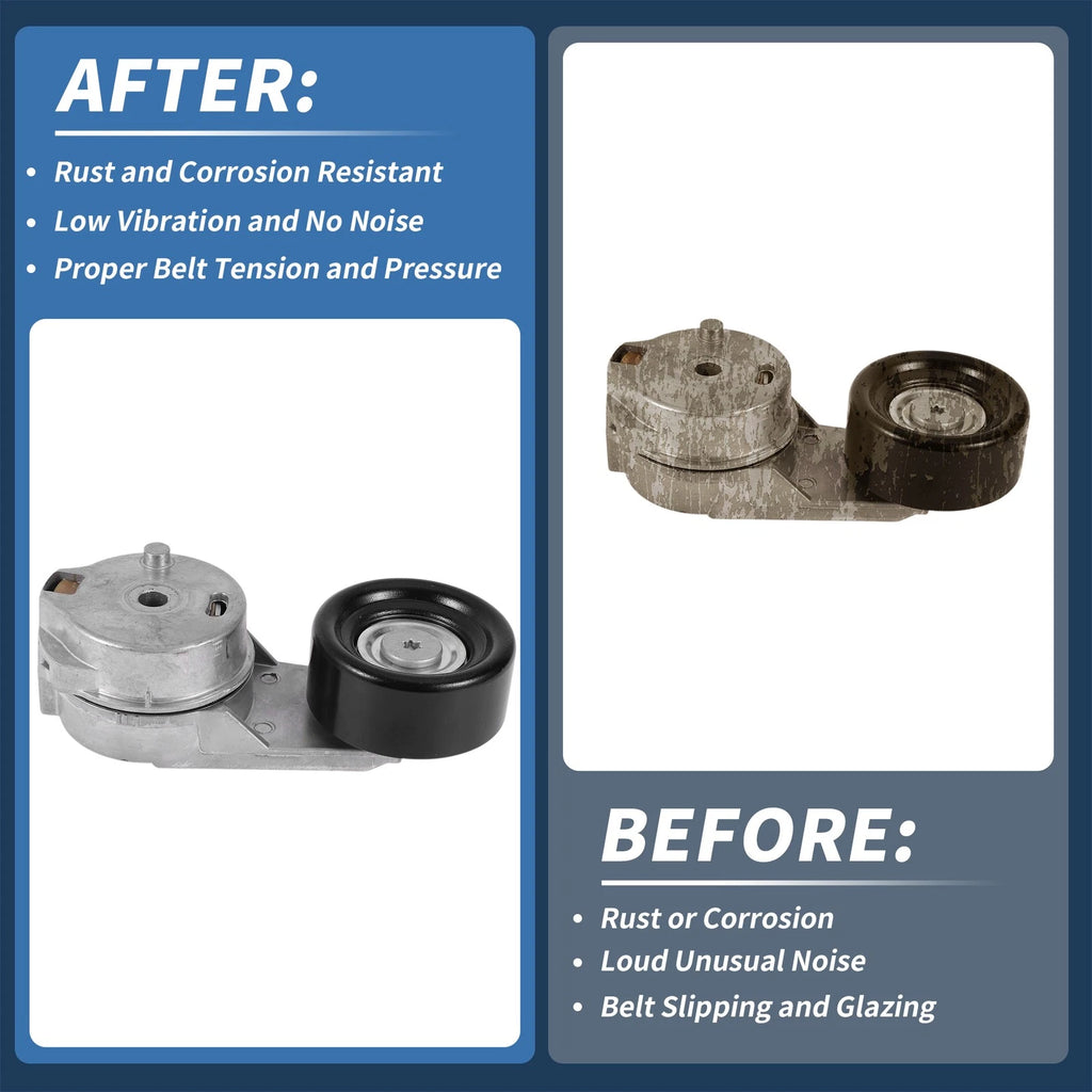 Belt Tensioner for Volkswagen LT (2001–2006) No. 940703410074/062145299A Metal
