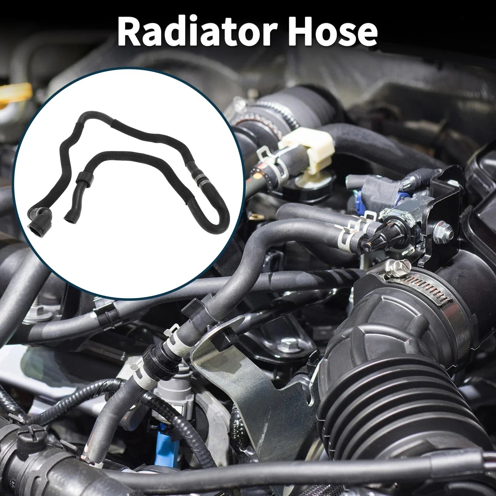 Radiator Hose 3.0L for BMW 640i Base (2012-2018)