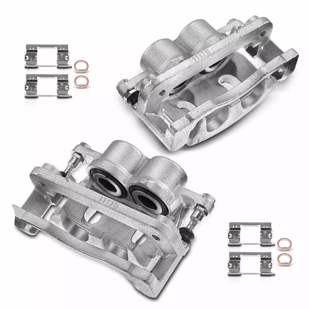 2X Front Brake Calipers for Chevy Silverado GMC Sierra Yukon (2008–2019)