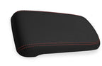 Console Lid Pull Over Cover Leather for Chevrolet Colorado (2015–2019) Red Stitch