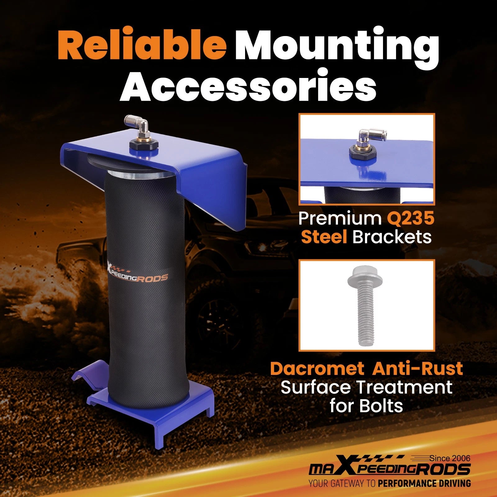 Air Spring Suspension Kit for Chevrolet C1500 Pickup (1988–1998)