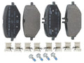 Set of 4 Rear Disc Brake Pads for Mercedes GLE53 AMG, GLE580, GLS580 (2020–2023)