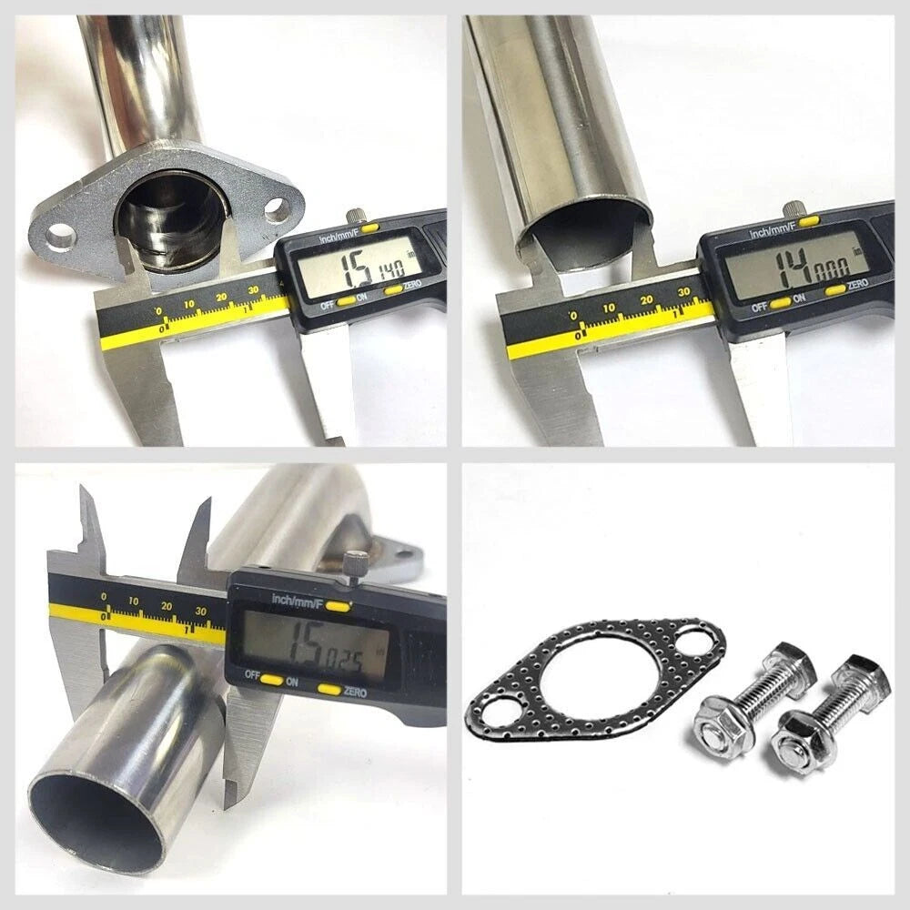2-Bolt Wastegate Dump Tube for Turbo (38MM 35MM)