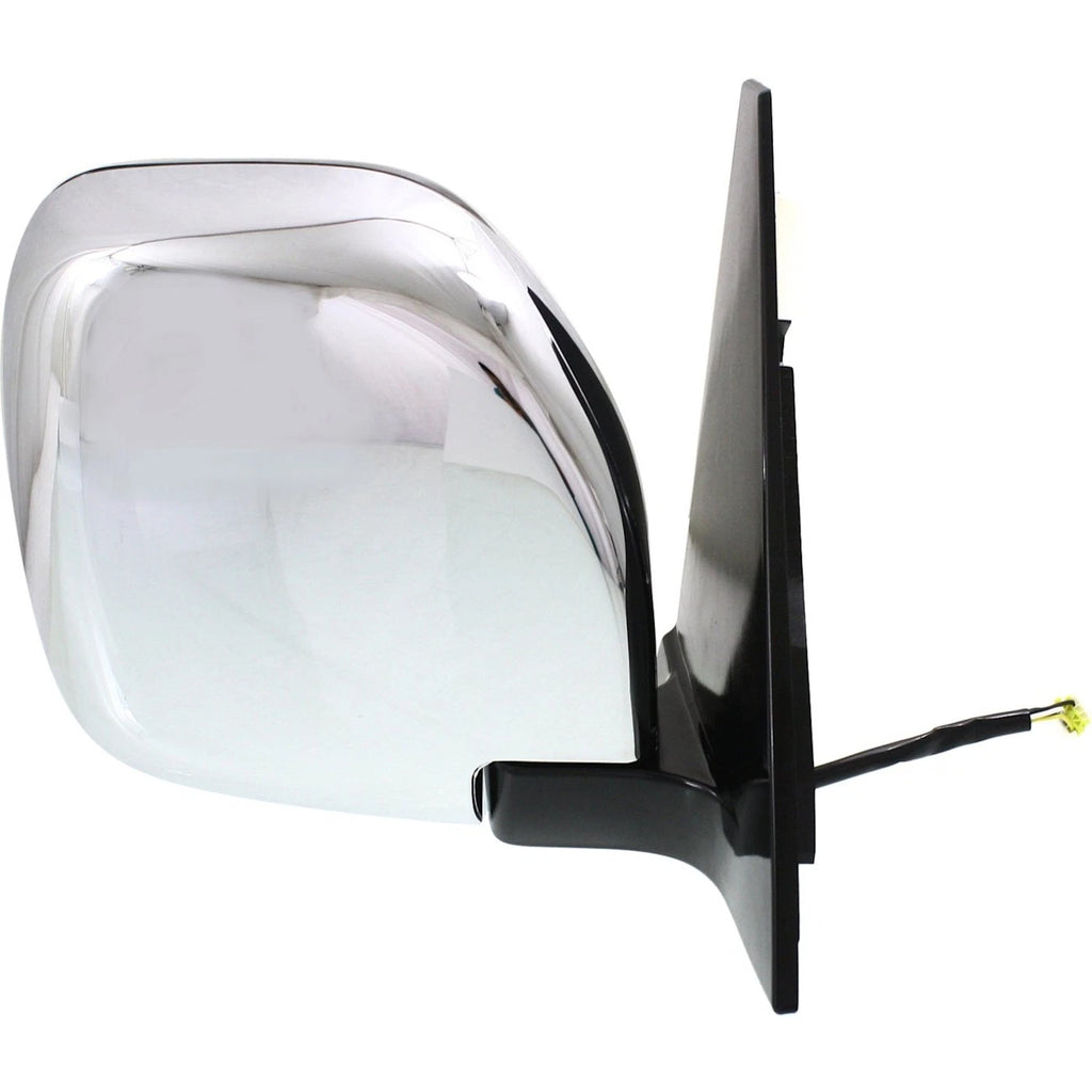 Power Mirror for Mitsubishi Montero (2001–2006) Right Heated Chrome Manual Folding