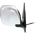 Power Mirror for Mitsubishi Montero (2001–2006) Right Heated Chrome Manual Folding