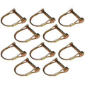 10-Pack PTO Wire Shaft Round Locking Pin 1/4” x 1-3/4” P14PTL 4021413