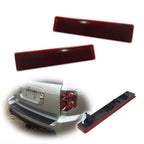 Bumper Reflector Set for Honda Pilot (2006–2008) 2-Pcs Red Lens