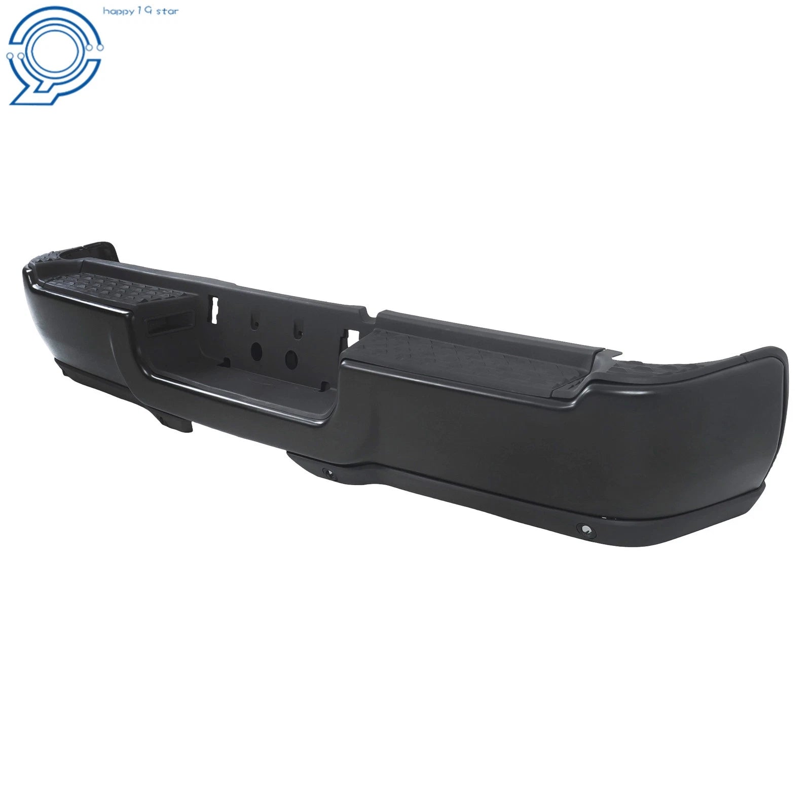 Rear Step Bumper Assembly for RAM 2500 3500 (2019–2024) Steel Black