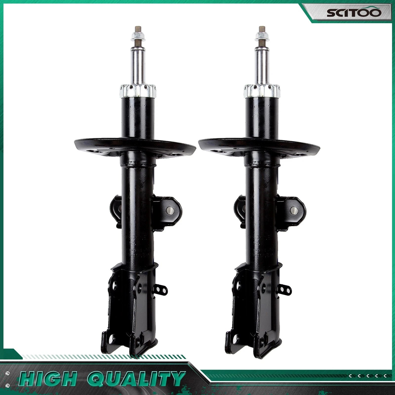 Front Pair Shocks Struts for Chrysler Town & Country (2008–2016)