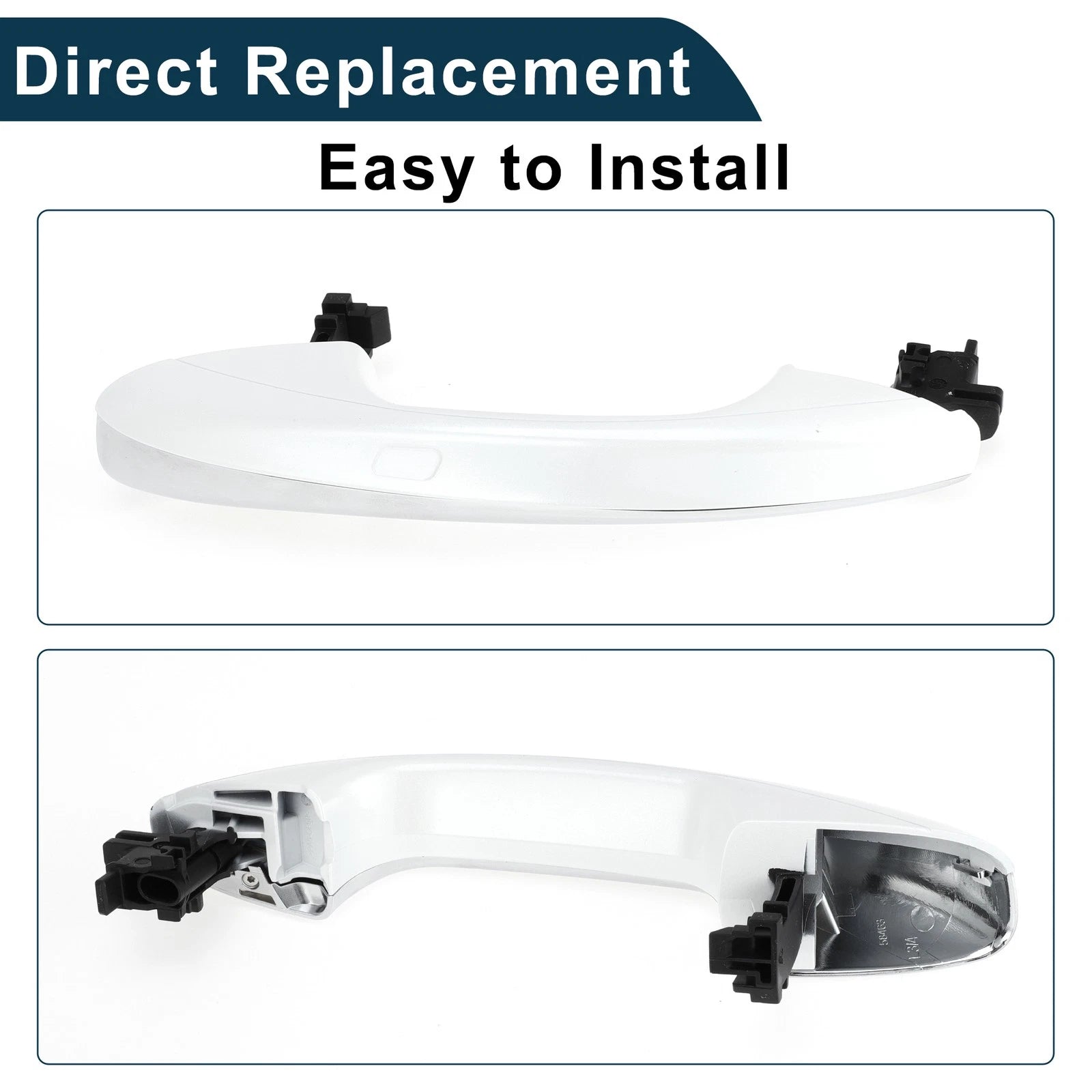 Outside Exterior Door Handle for Mercedes-Benz W205 (2015–2021) No.A0997605501 Black White