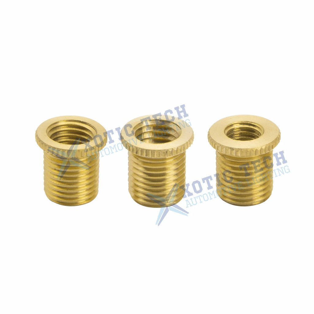 3PCS Gear Shifter Thread Adapter Nuts Set for M10x1.25-M10x1.5 & M8x1.25