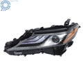 Full LED Headlight Assembly for Toyota Camry (2021–2022) Black Driver Side