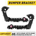 Set of 2 Front Bumper Support Brackets for Toyota Corolla (2019–2021)