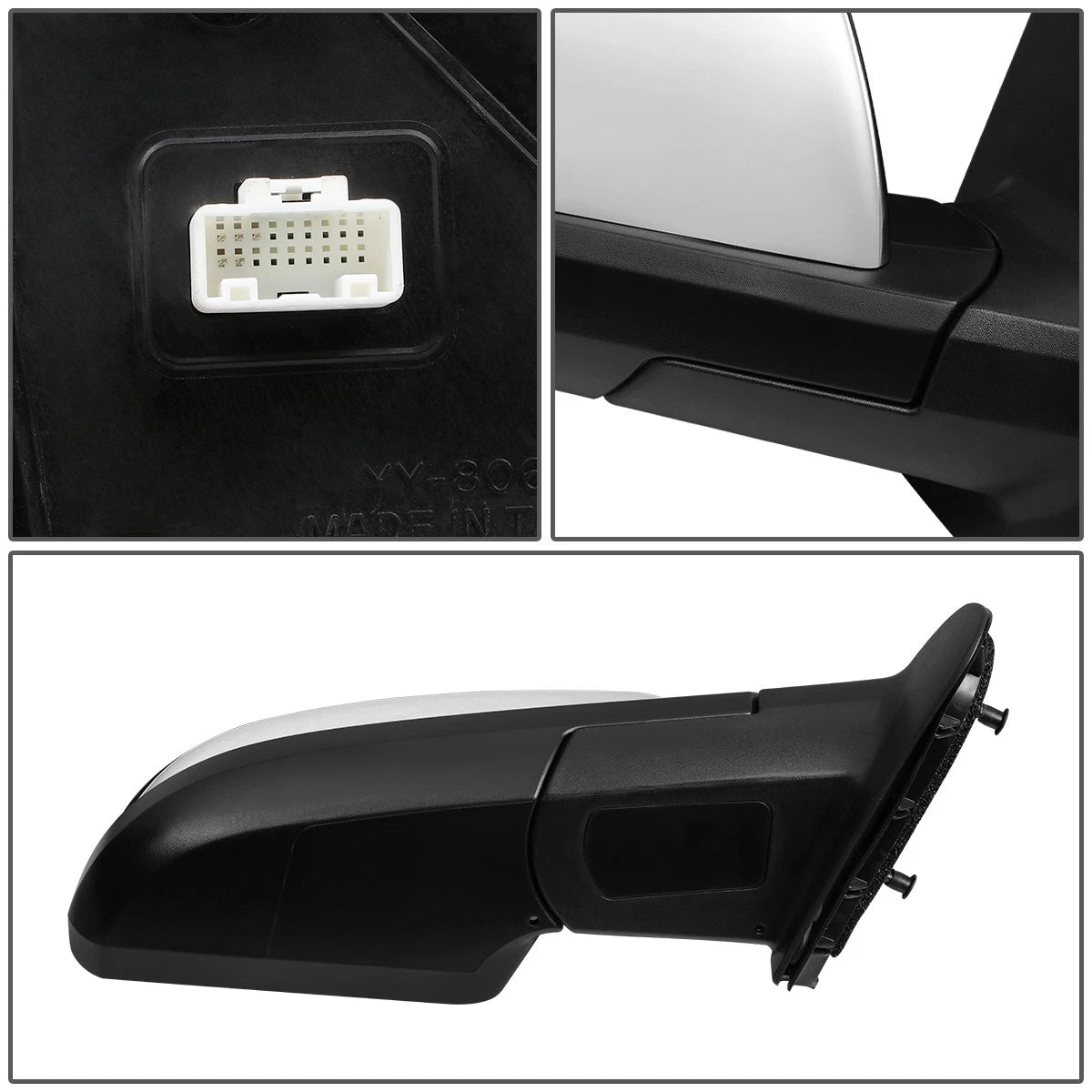Power Heated Door Mirror Right for Toyota Tundra (2012–2013) TO1321300