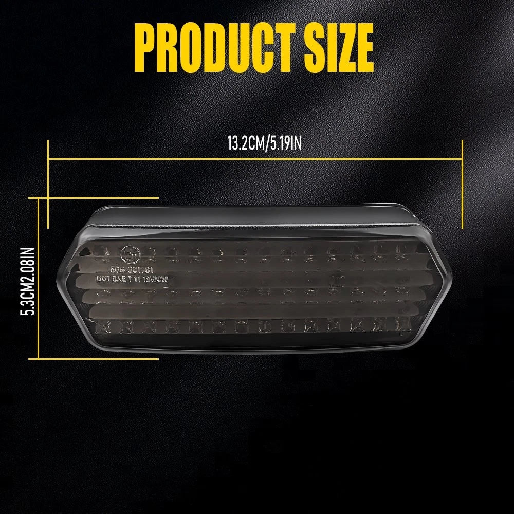 Integrated LED Tail Brake Turn Signal Light for Honda Grom 125 CBR650F CTX700N (2013–2020)