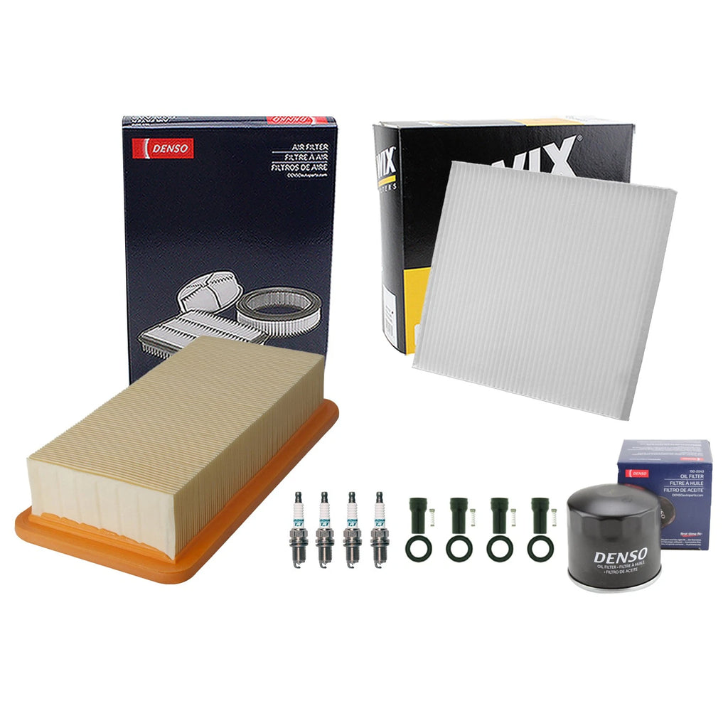 Tune Up Kit with 4 Spark Plugs & Boots for Kia Rio/Rio5 (2006–2011)