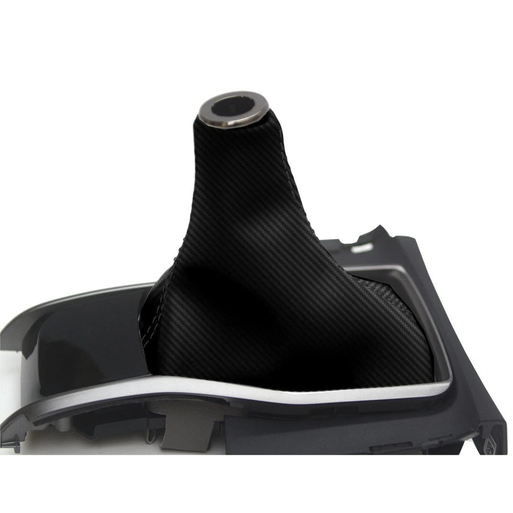Manual Shift Boot Cover for Honda Civic (2016–2020) Carbon Fiber Black