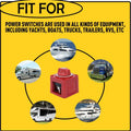 Dual Battery Selector Switch for Marine Boat (6006 M-Series, 300A)