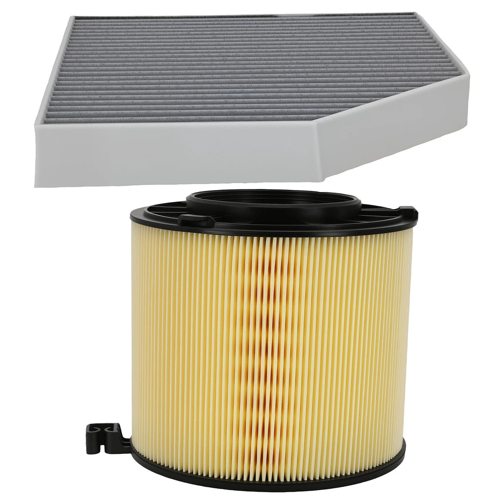 Set of 2 Engine & Cabin Air Filters for Audi S6 (2013–2018) WA10866 LAK667 CAF4439