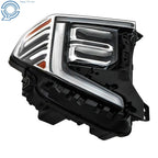 Chrome Full LED Headlight for GMC Sierra 1500 (2022-2024) Right