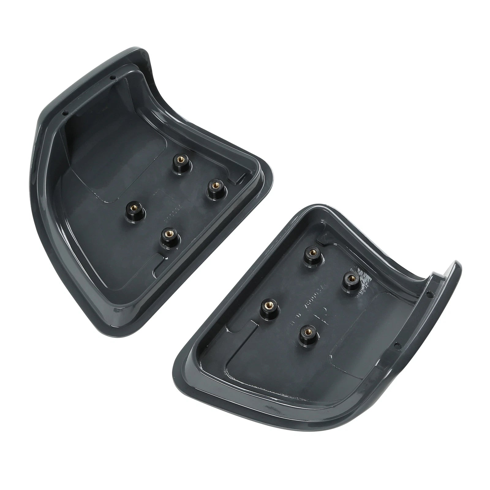 Inner Fairing Glove Box Doors for Harley Touring Road Glide (2015–2023) Gunship Gray