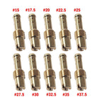 10Pcs Main & Pilot Jets Kit for Mikuni TM TMX VM VM22 (All Years)