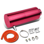 8.5" x 3" Anodized Aluminum Pink Coolant Recovery Overflow Reservoir Tank