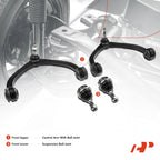 Set of 4 Front Control Arm Ball Joints for Dodge Dakota, Mitsubishi Raider