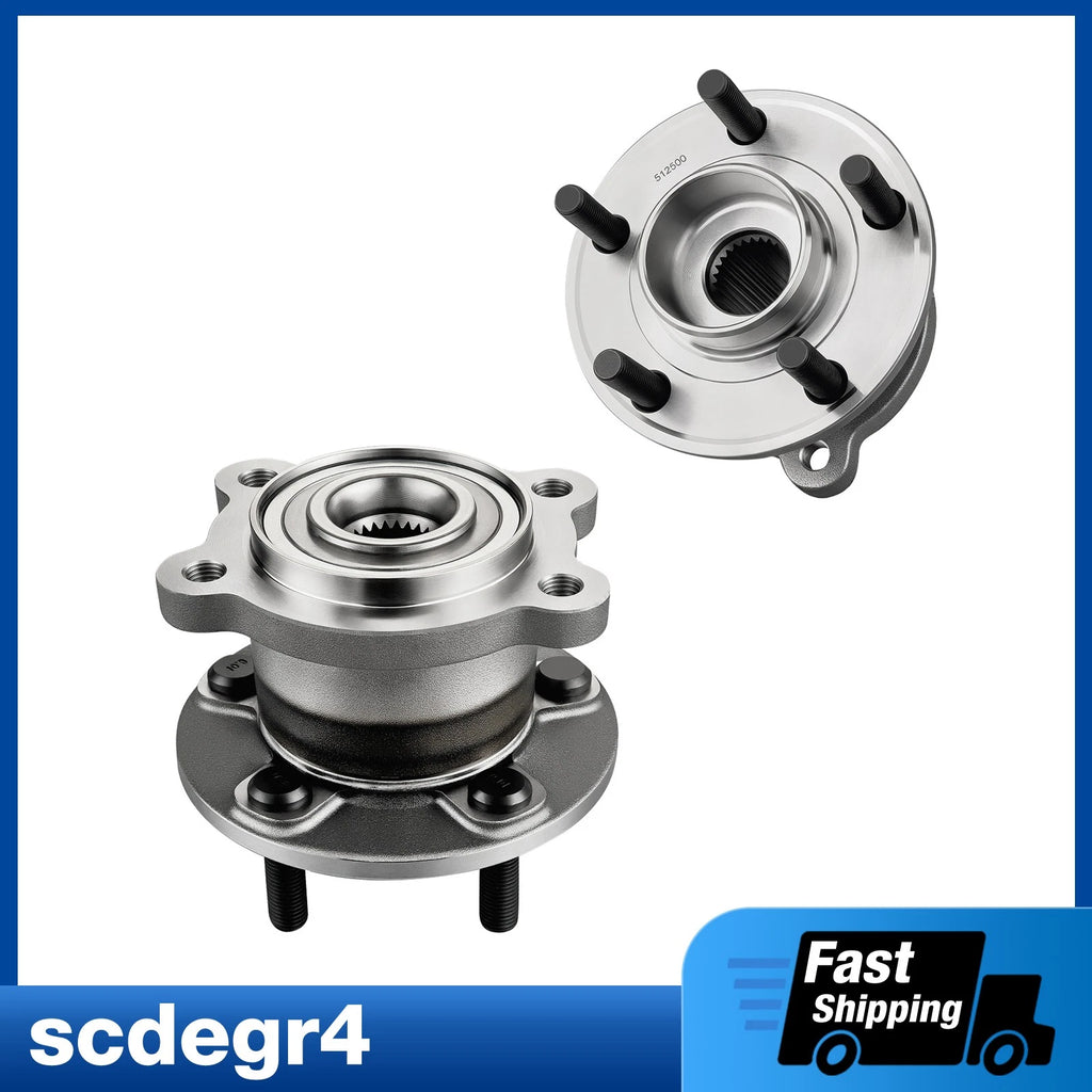 Rear Wheel Hub Bearing Pair for Ford Escape Lincoln MKC (2013–2019)