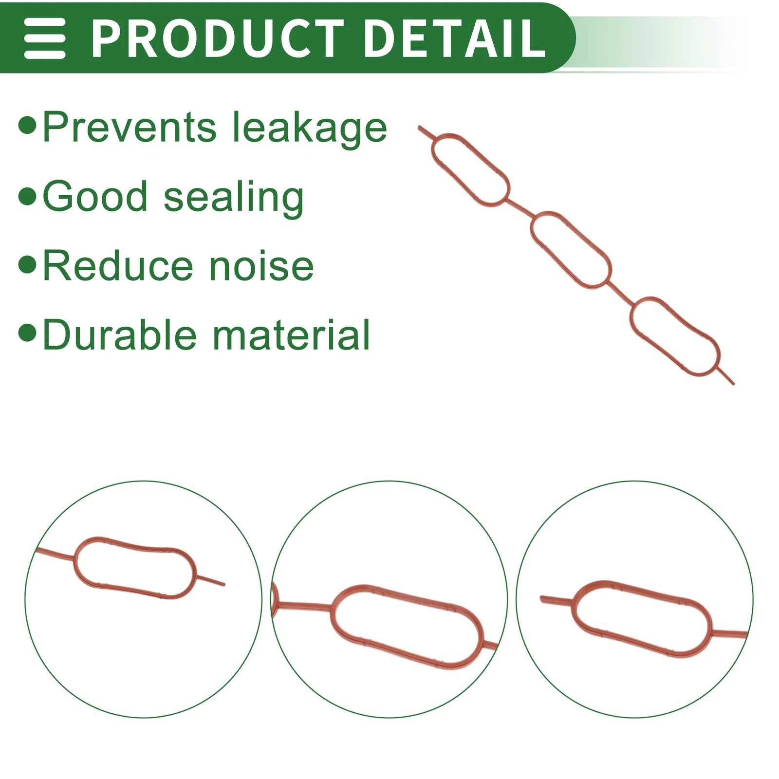 Engine Intake Manifold Gasket for Audi A8 (2003–2006) No. 078129717P