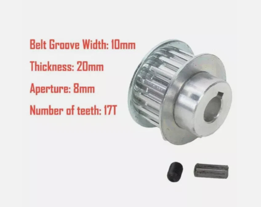 Synchronous Pulley Gear Motor Belt for Mini Lathe
