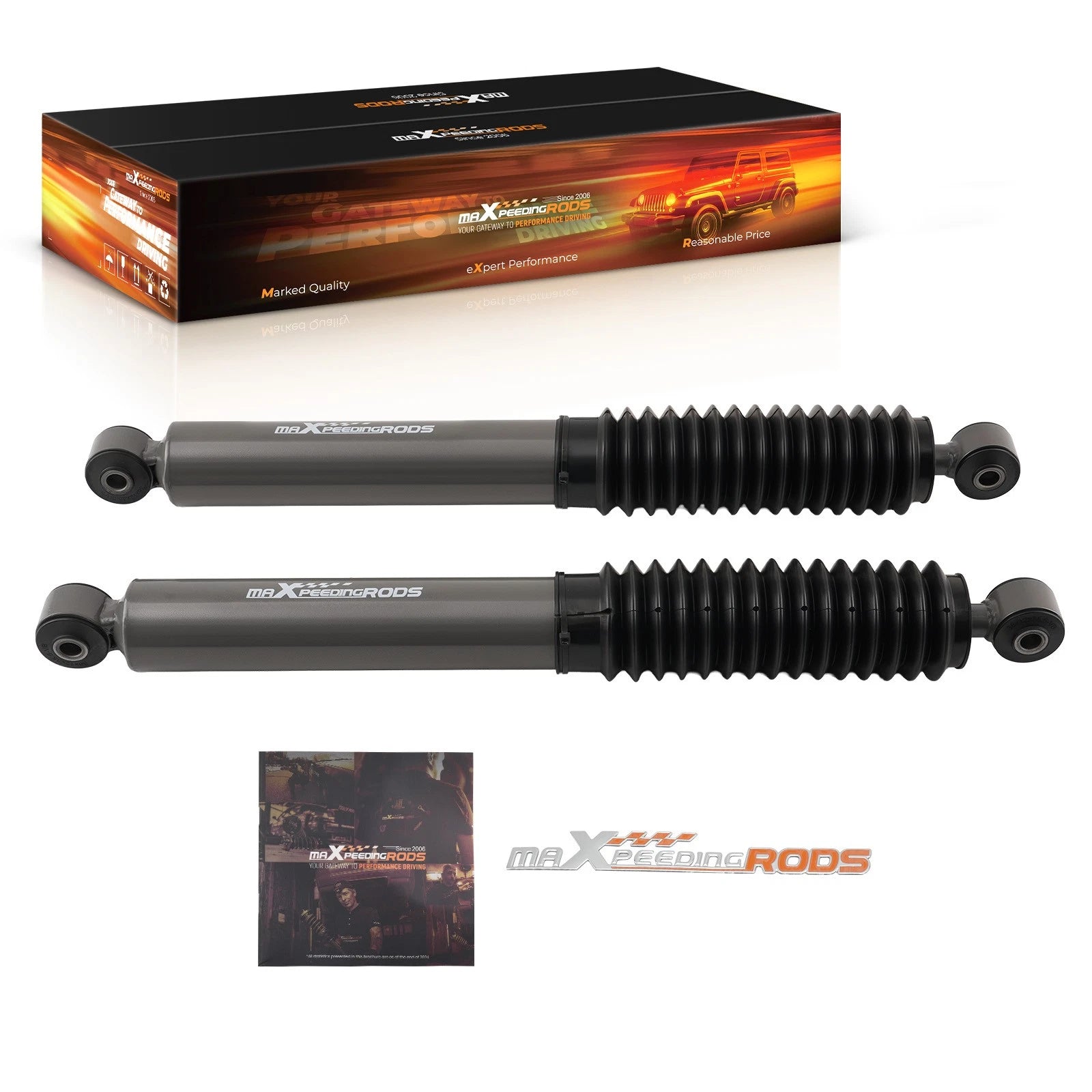 Lowering Shock Rear for Ford F150 (2021–2023) 4WD 2WD 4.5-7.5" Drop
